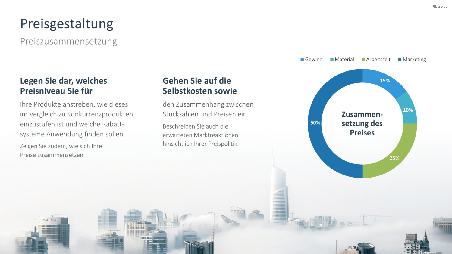Businessplan PowerPoint-Vorlage