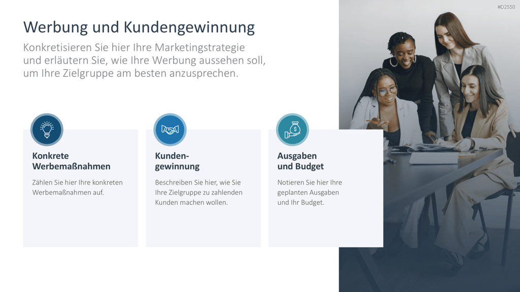 Businessplan PowerPoint-Vorlage