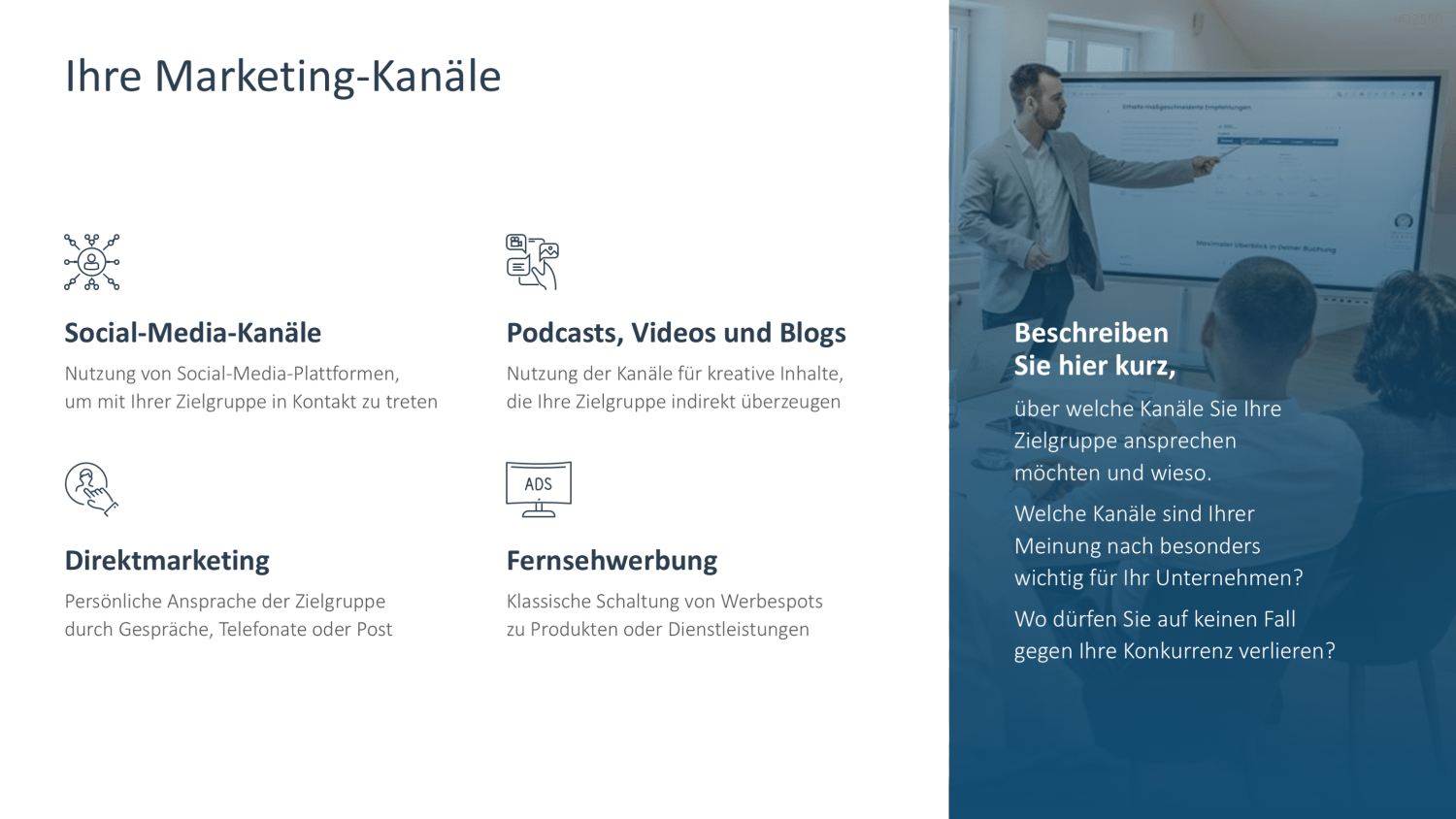 Businessplan PowerPoint-Vorlage