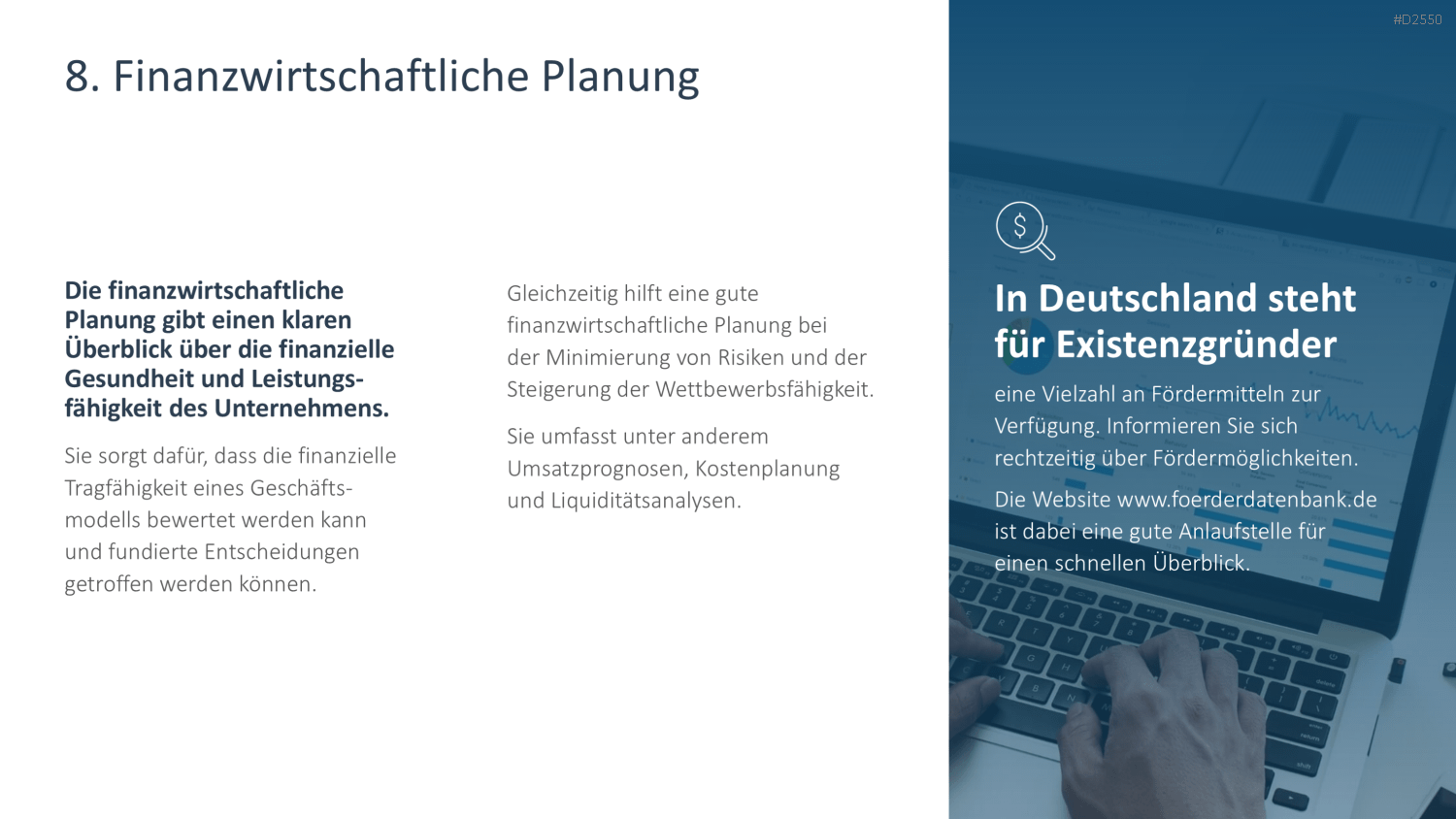 Businessplan PowerPoint-Vorlage