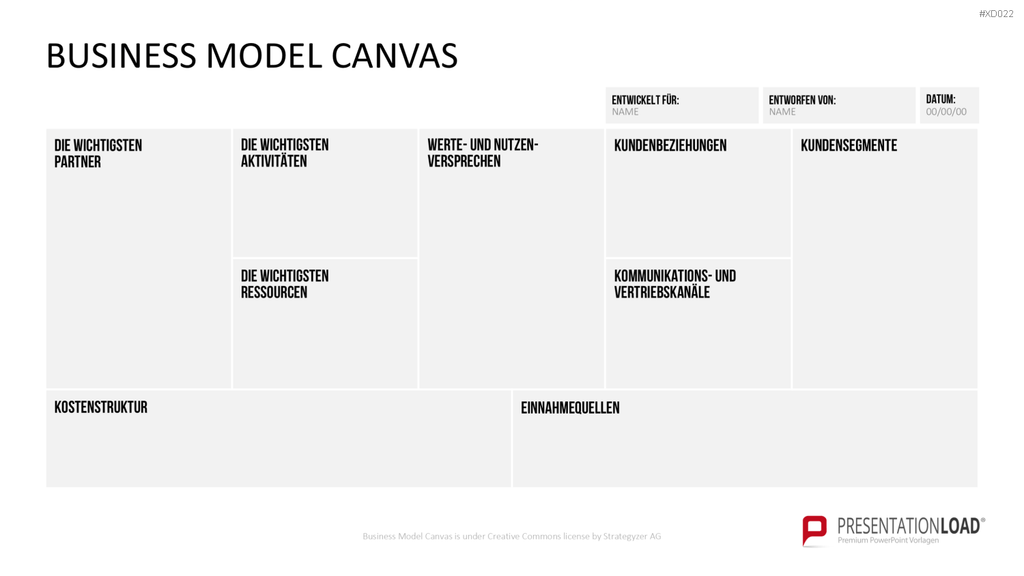 Canvas Bundle PowerPoint-Vorlage