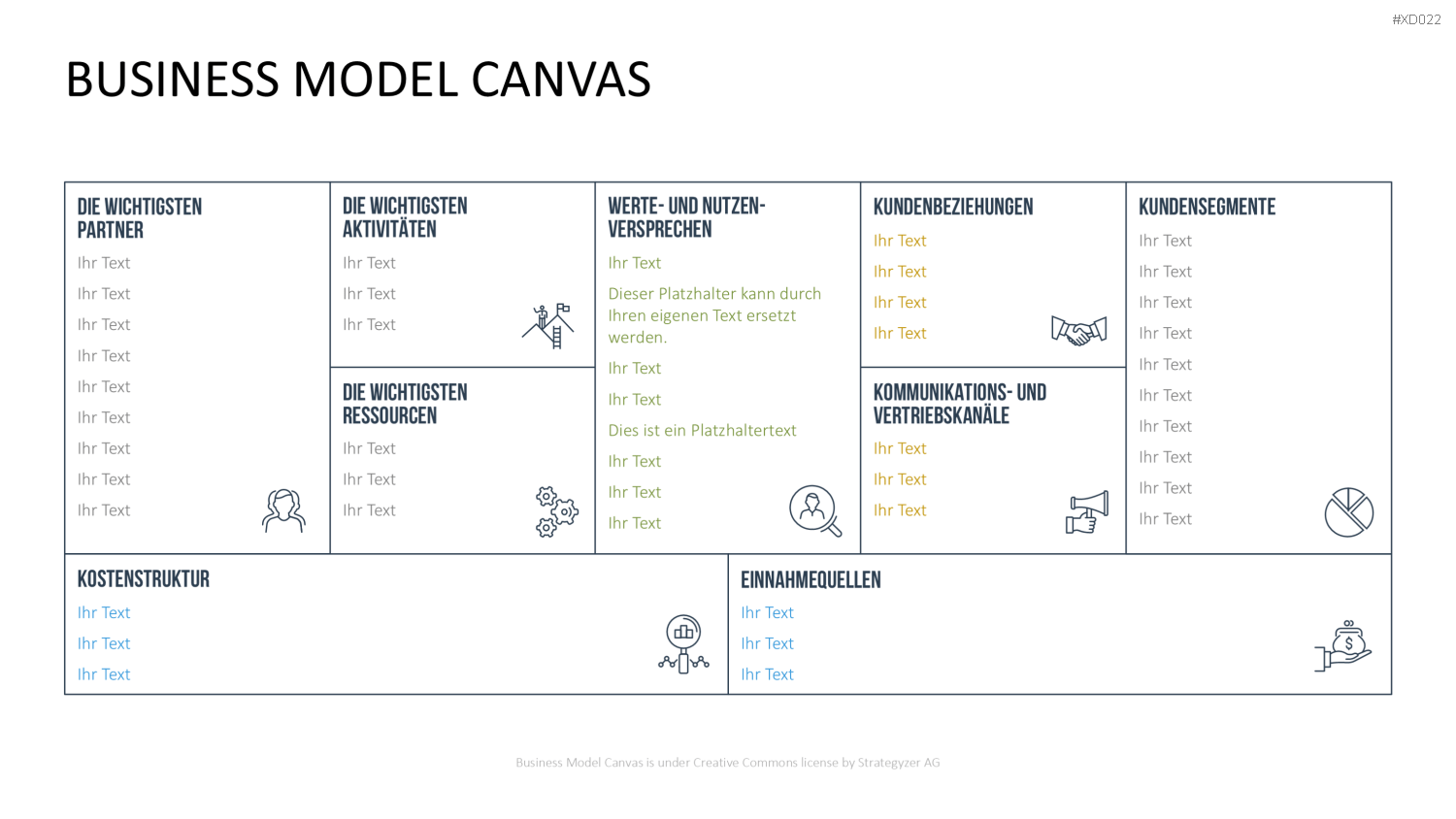 Canvas Bundle PowerPoint-Vorlage