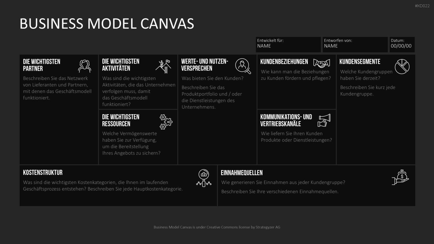 Canvas Bundle PowerPoint-Vorlage