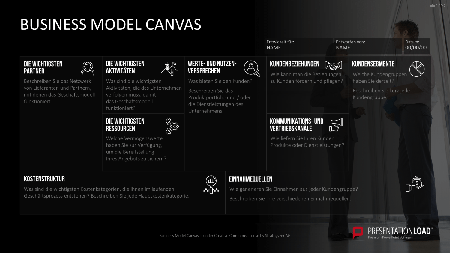 Canvas Bundle PowerPoint-Vorlage