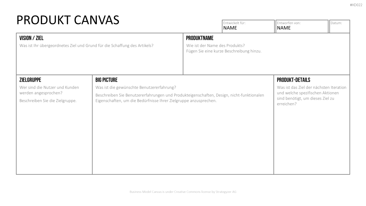Canvas Bundle PowerPoint-Vorlage