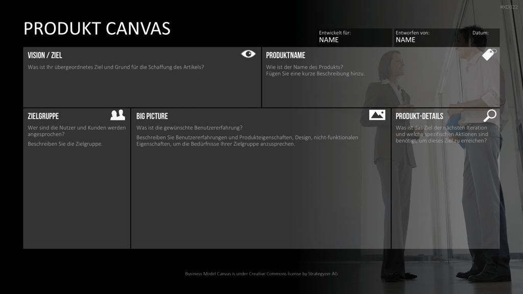 Canvas Bundle PowerPoint-Vorlage
