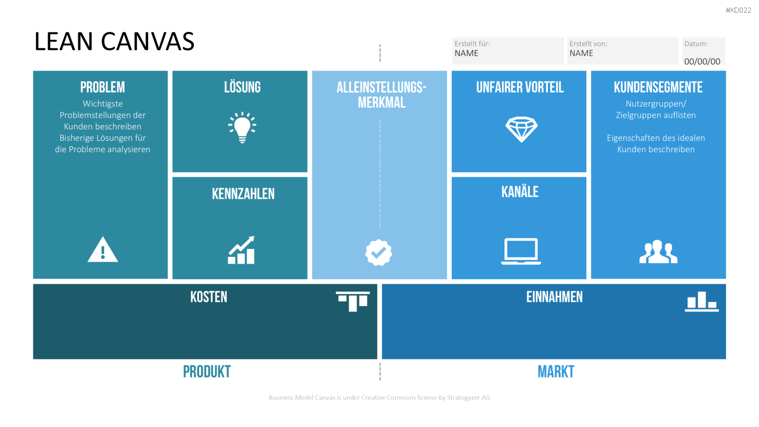 Canvas Bundle PowerPoint-Vorlage
