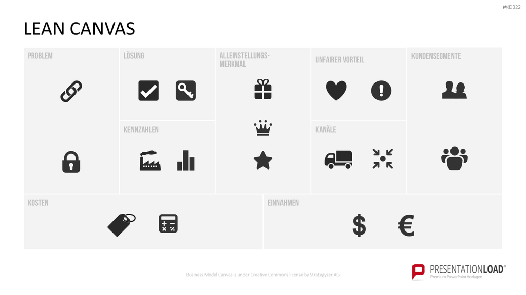 Canvas Bundle PowerPoint-Vorlage