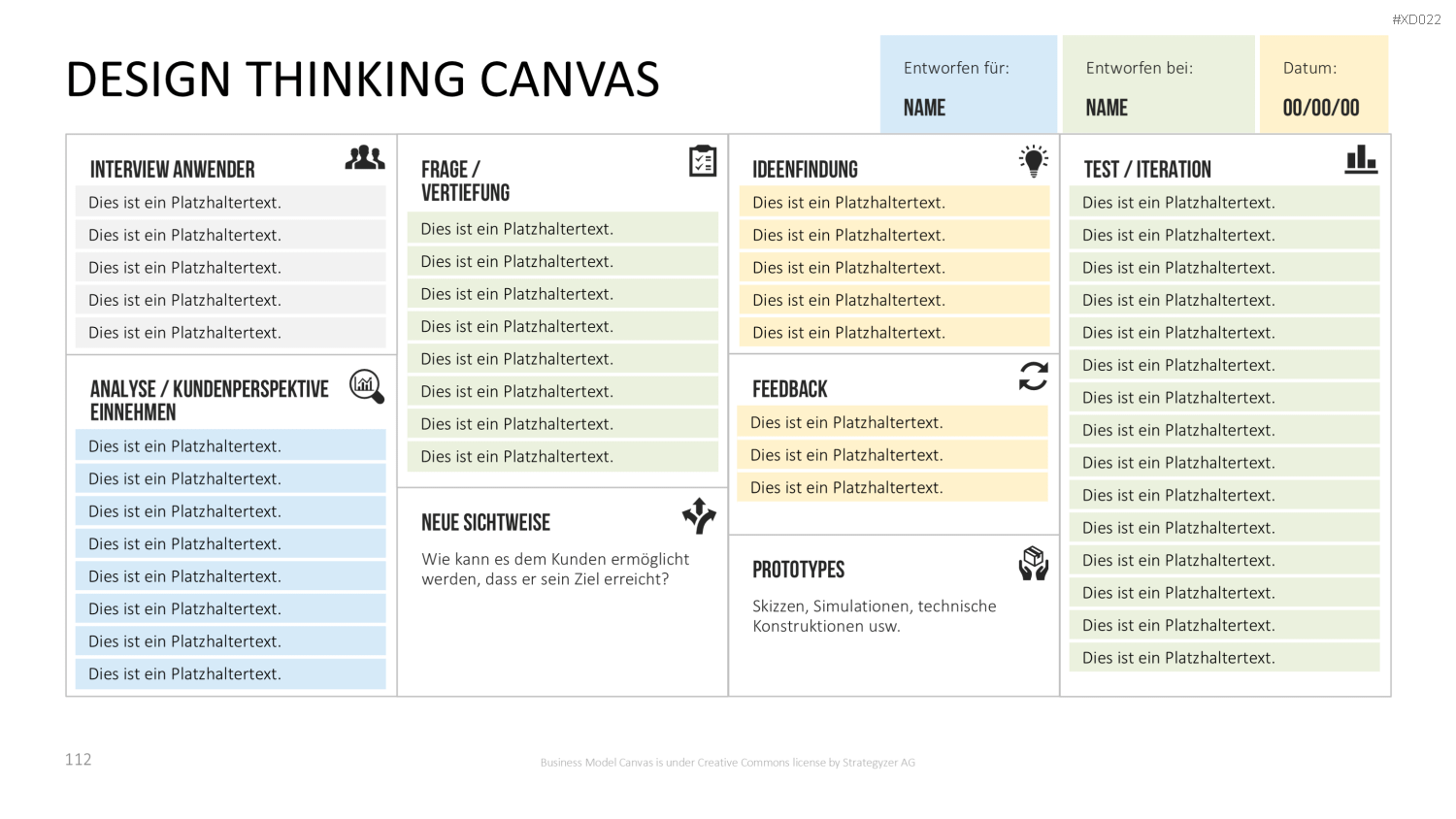 Canvas Bundle PowerPoint-Vorlage