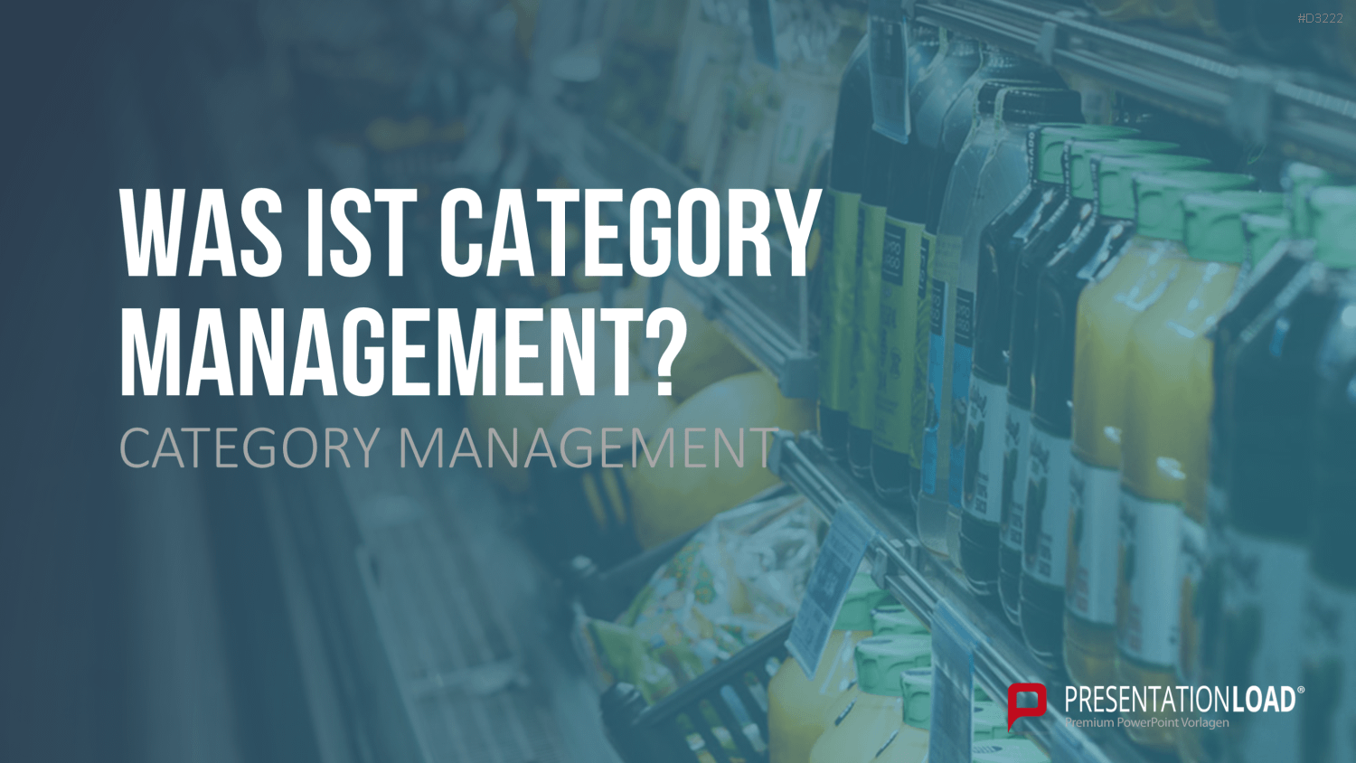 Category Management PowerPoint-Vorlage
