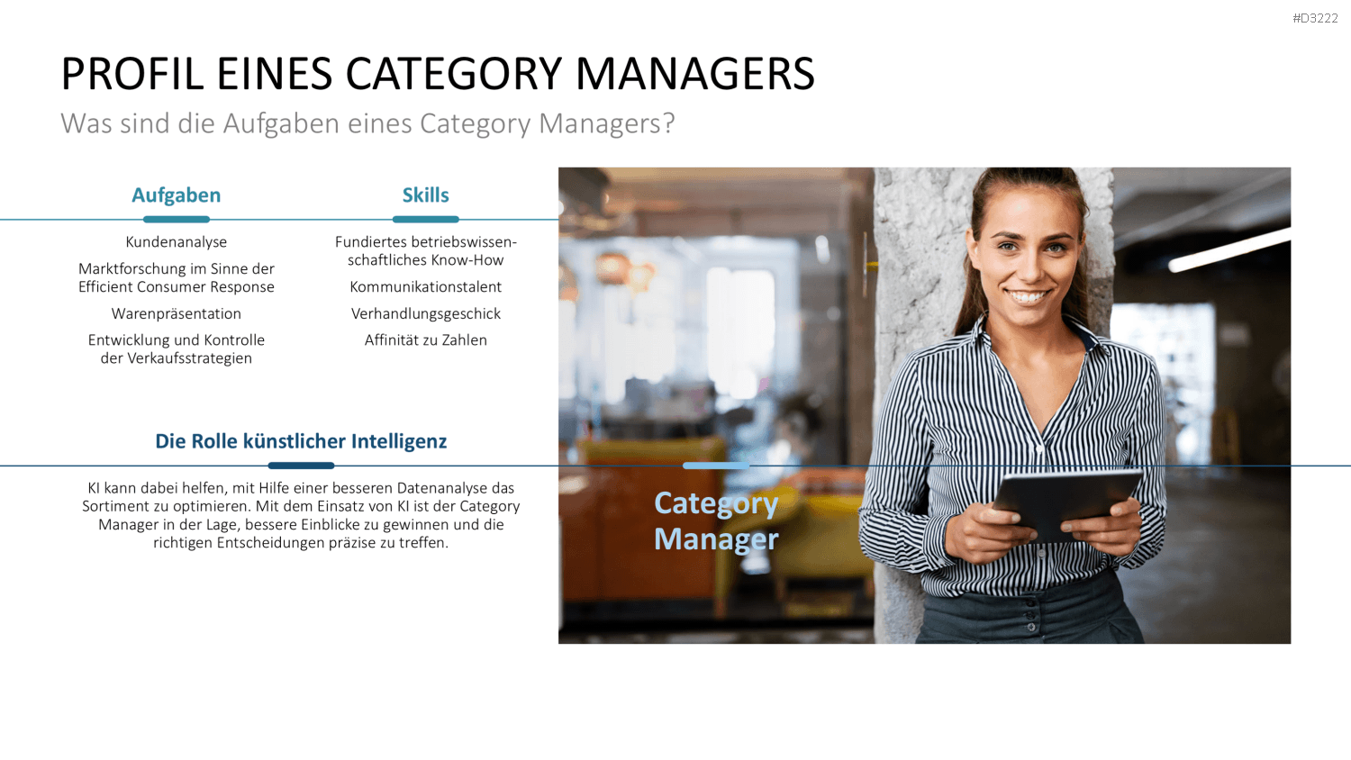 Category Management PowerPoint-Vorlage