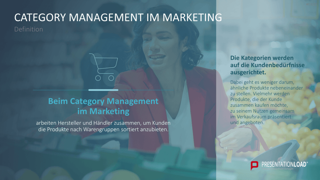 Category Management PowerPoint-Vorlage