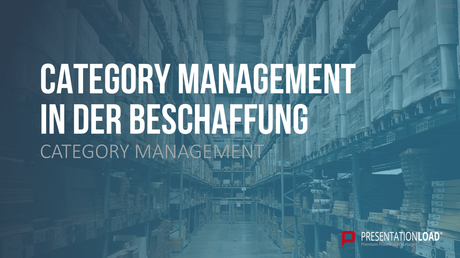 Category Management PowerPoint-Vorlage