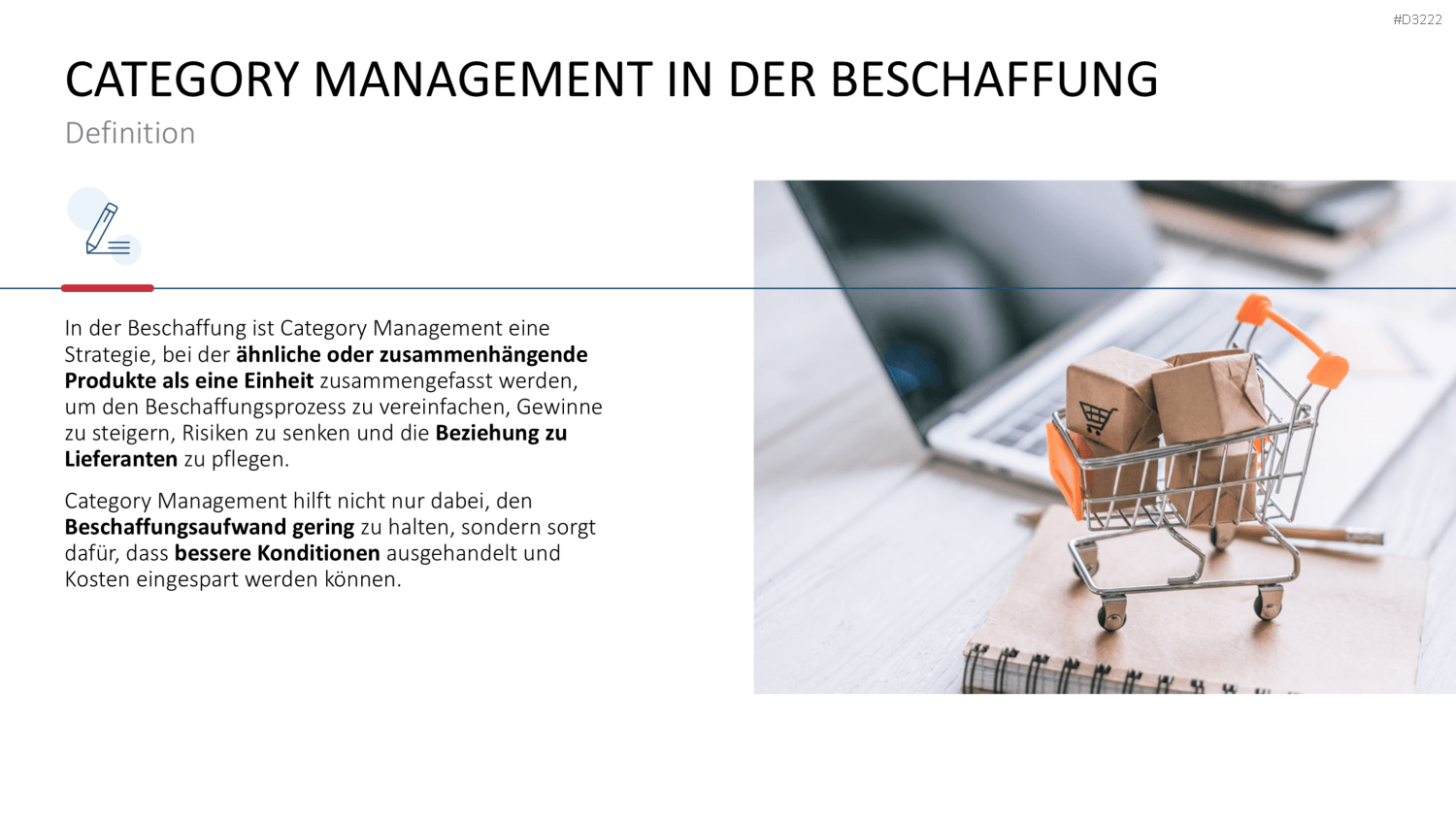 Category Management PowerPoint-Vorlage