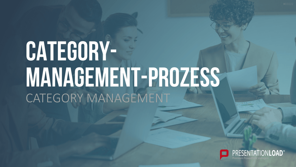 Category Management PowerPoint-Vorlage