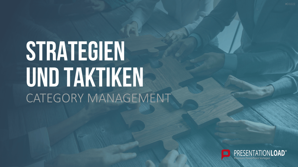 Category Management PowerPoint-Vorlage