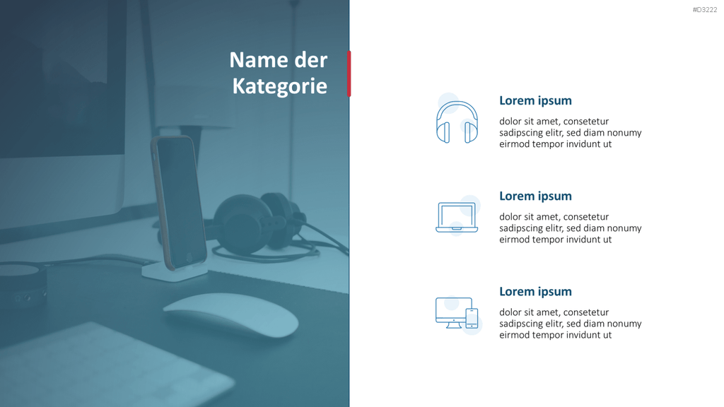 Category Management PowerPoint-Vorlage