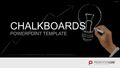 Kreidetafel - Chalkboards PowerPoint-Vorlage