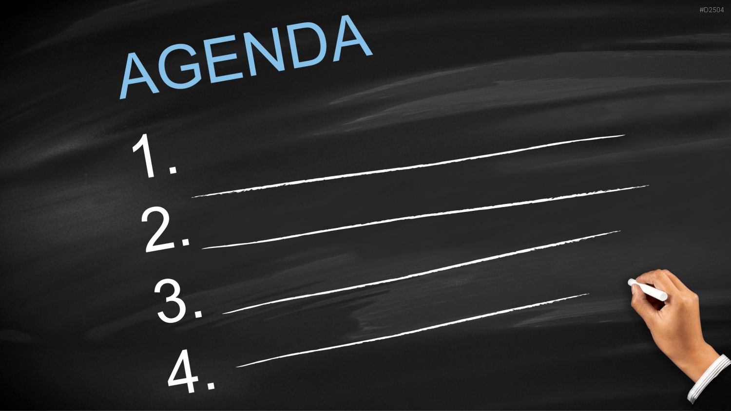 Kreidetafel - Chalkboards PowerPoint-Vorlage