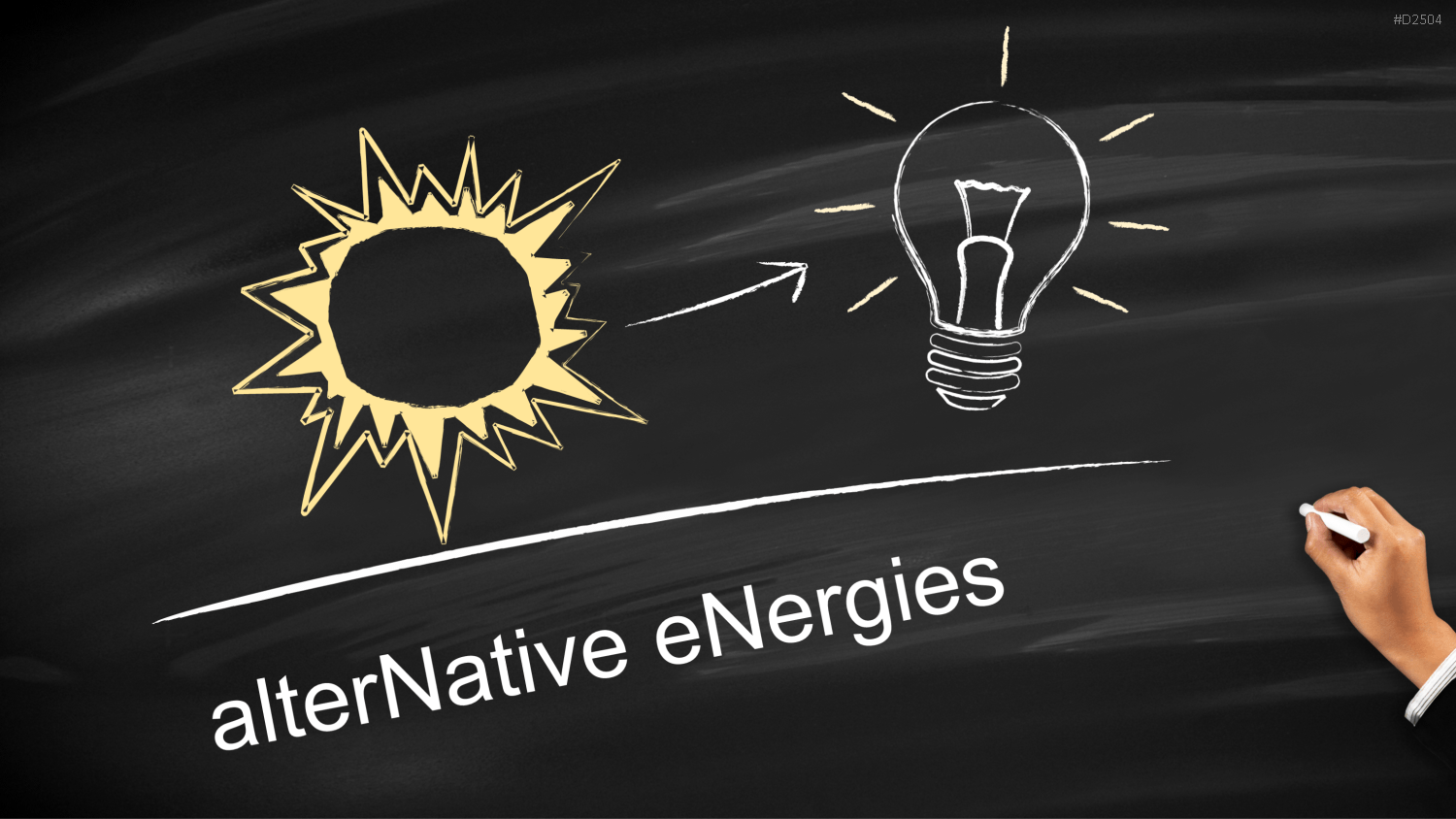 Kreidetafel - Chalkboards PowerPoint-Vorlage