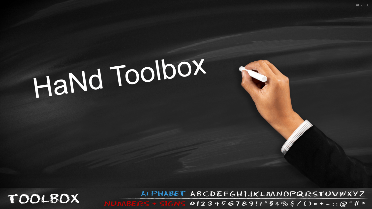 Kreidetafel - Chalkboards PowerPoint-Vorlage