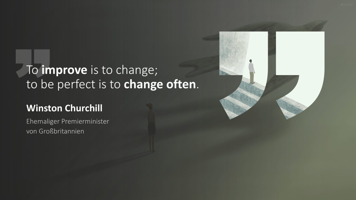 Change Kommunikation PowerPoint-Vorlage