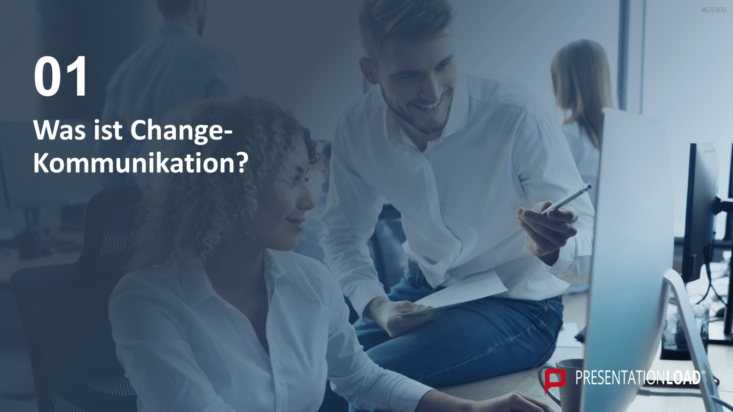 Change Kommunikation PowerPoint-Vorlage