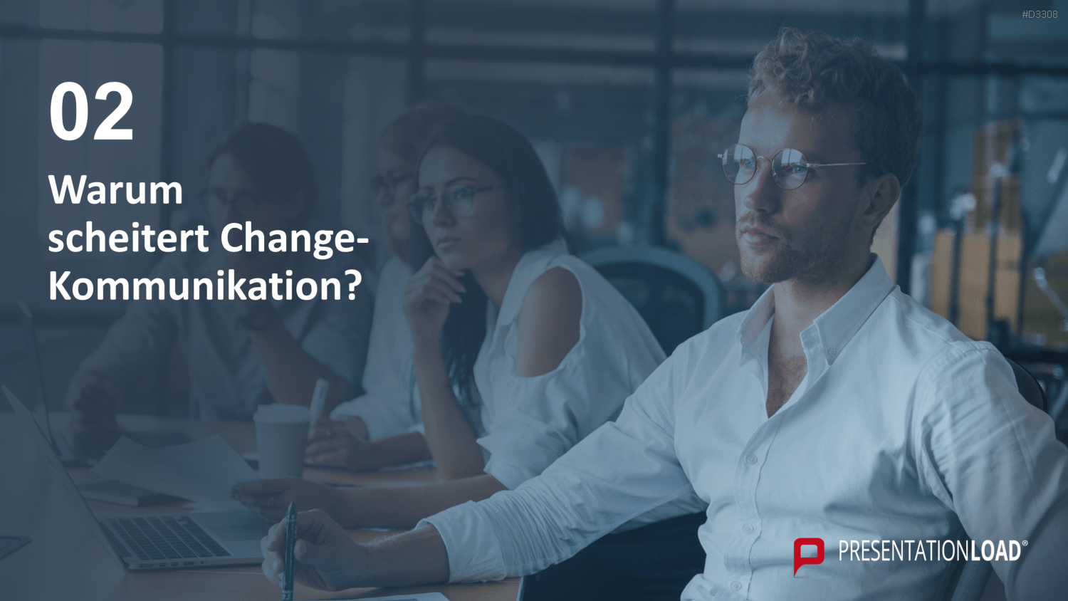 Change Kommunikation PowerPoint-Vorlage