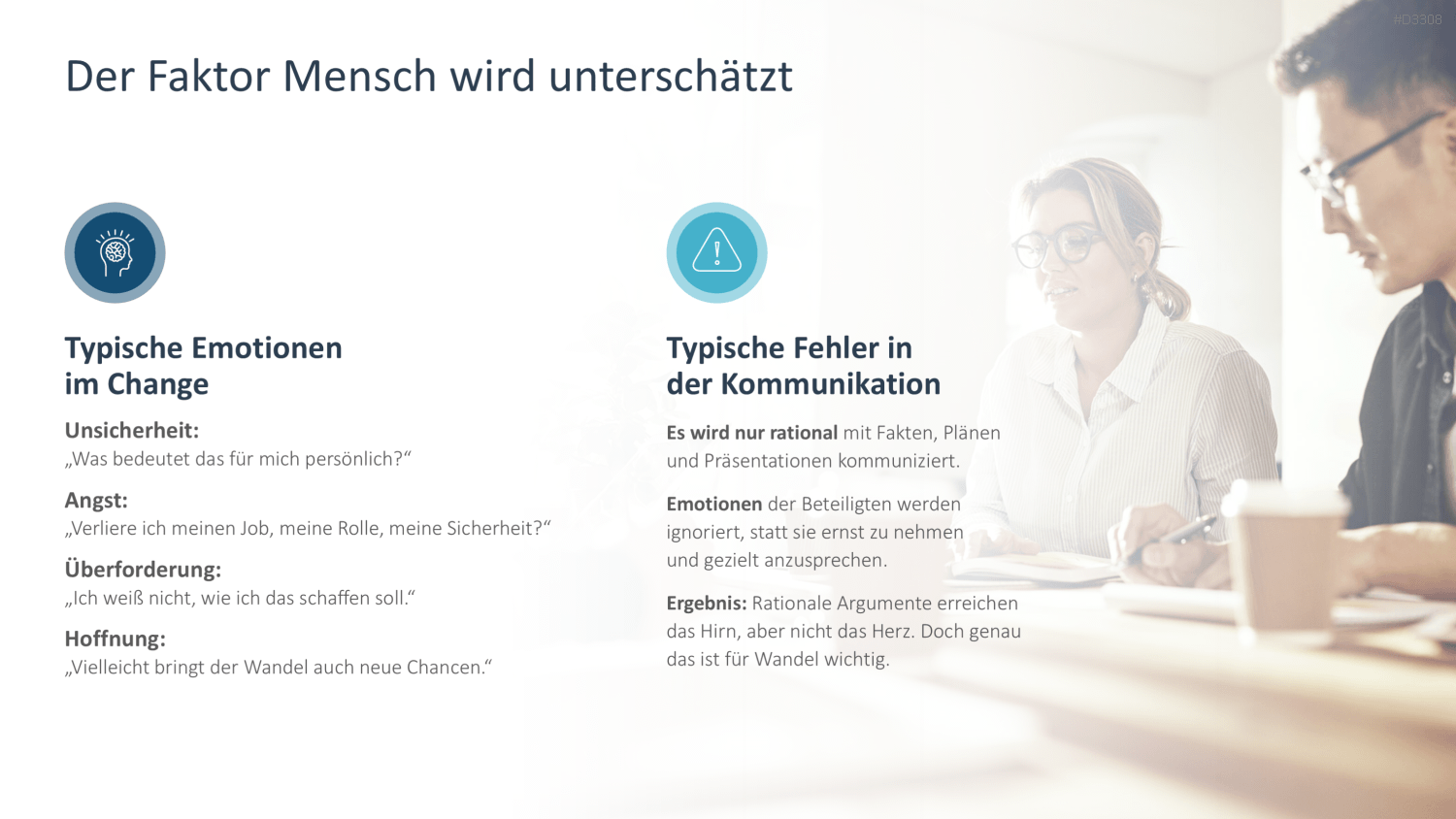 Change Kommunikation PowerPoint-Vorlage