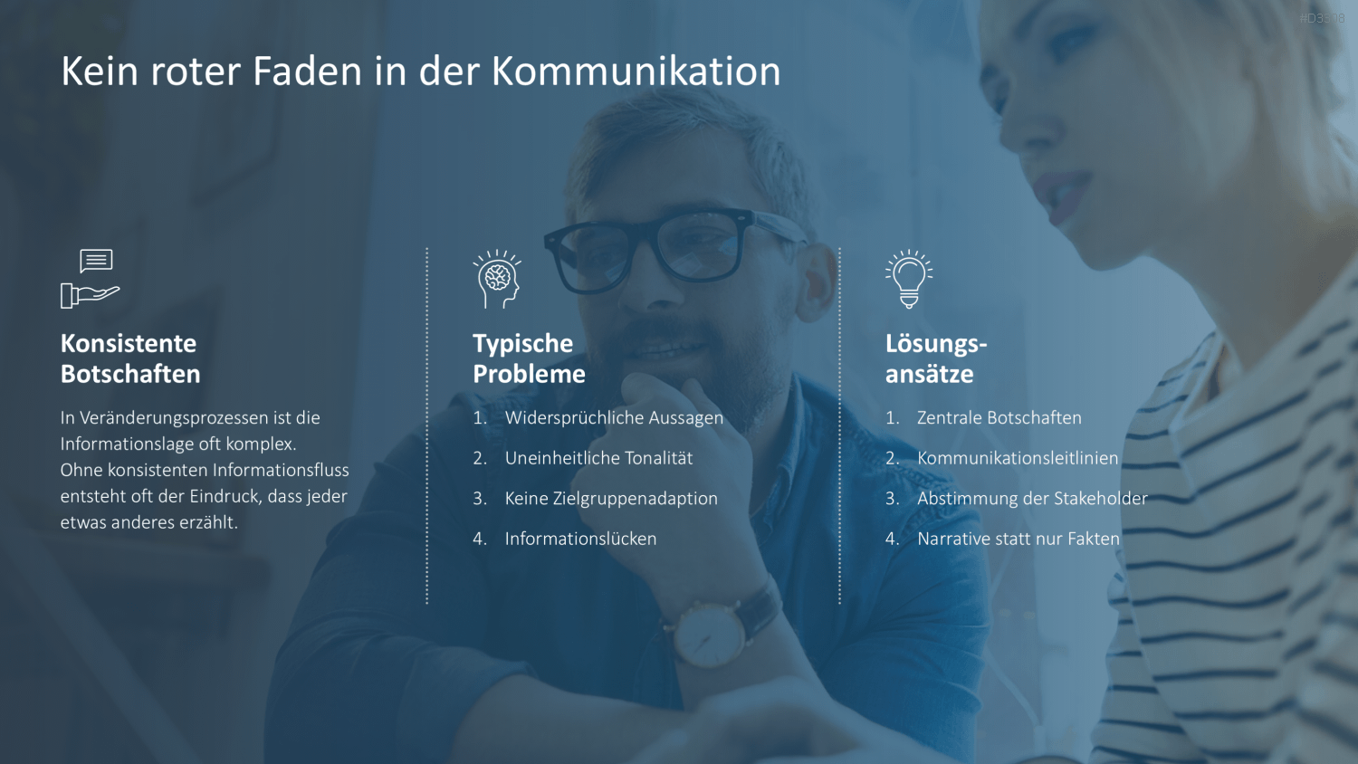 Change Kommunikation PowerPoint-Vorlage