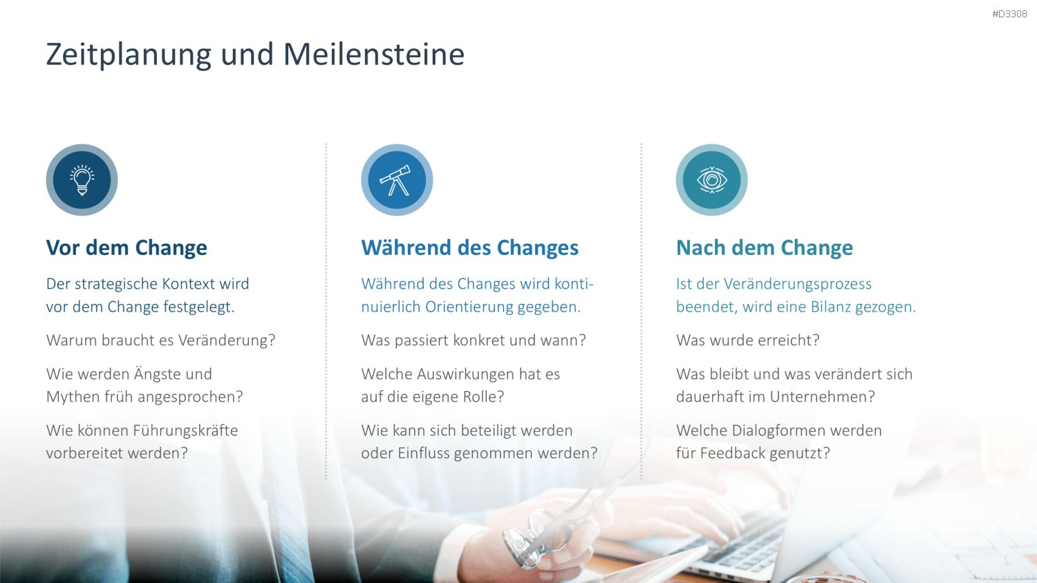 Change Kommunikation PowerPoint-Vorlage