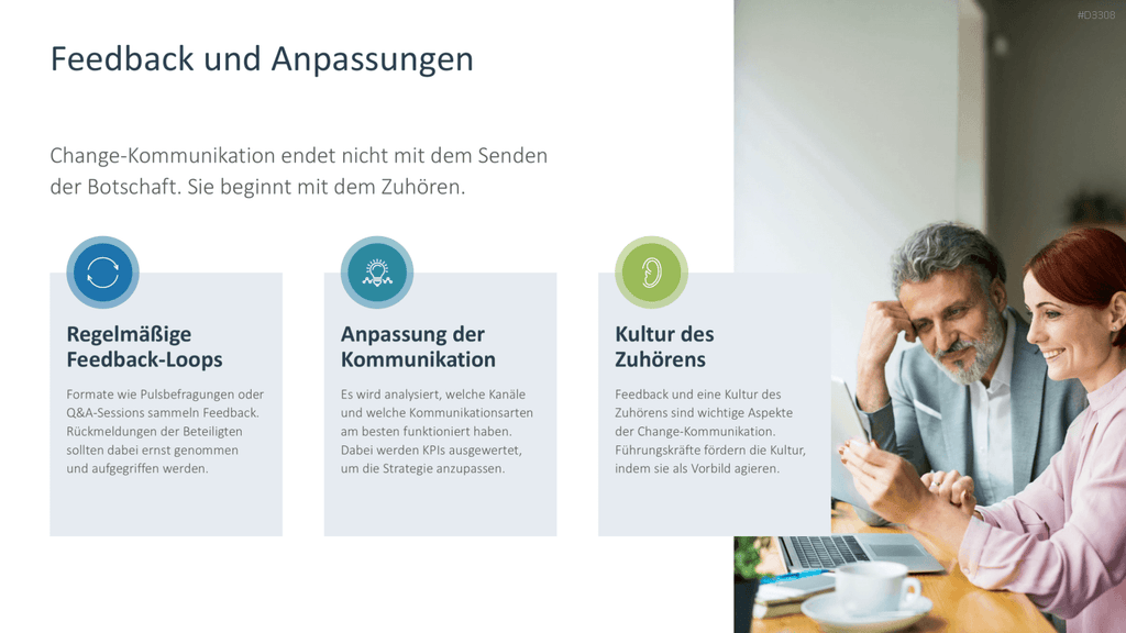 Change Kommunikation PowerPoint-Vorlage