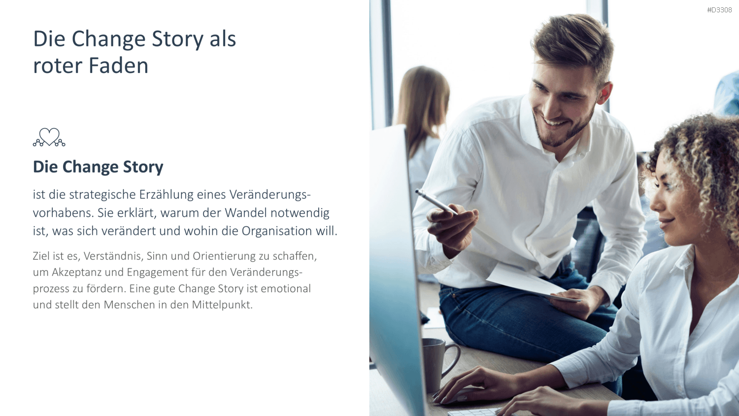 Change Kommunikation PowerPoint-Vorlage