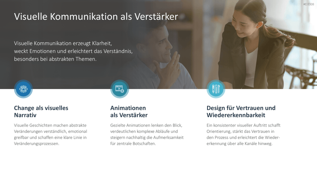 Change Kommunikation PowerPoint-Vorlage