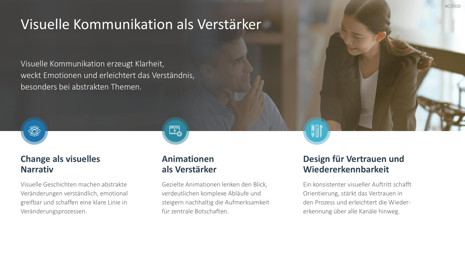 Change Kommunikation PowerPoint-Vorlage