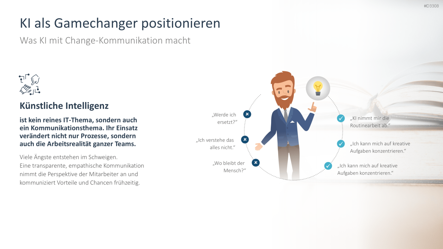 Change Kommunikation PowerPoint-Vorlage