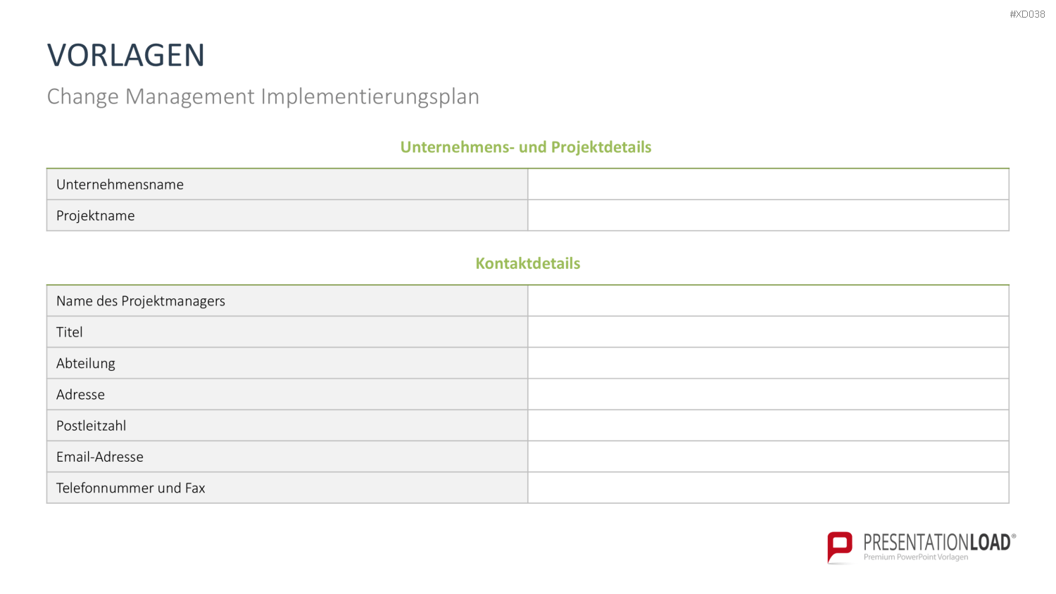 Change Management Bundle PowerPoint-Vorlage