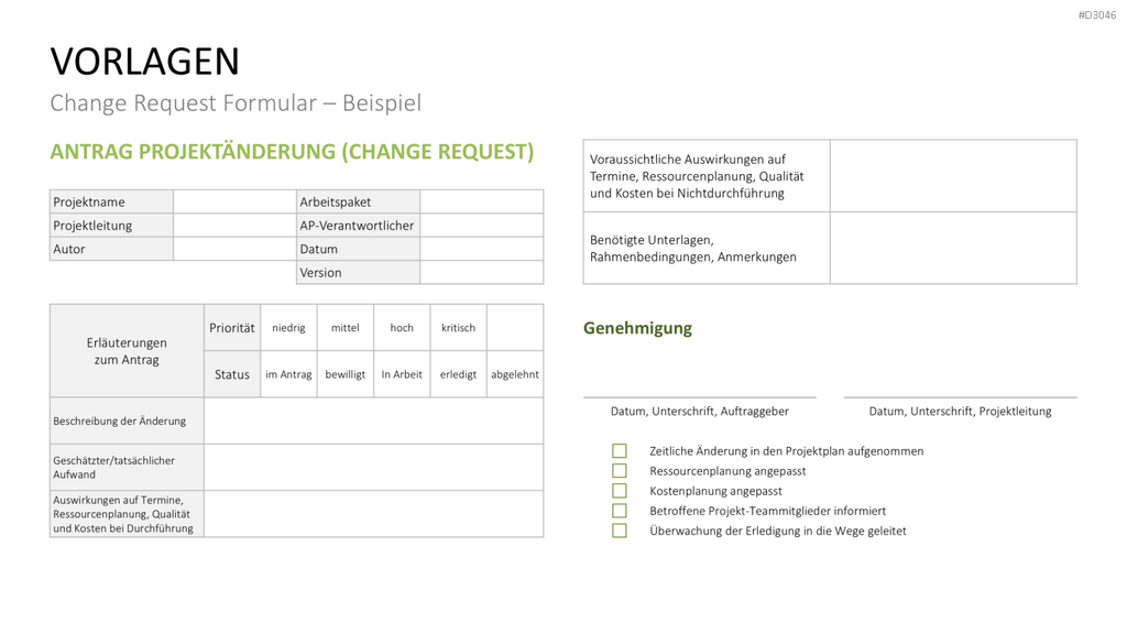 Change Management Plan PowerPoint-Vorlage