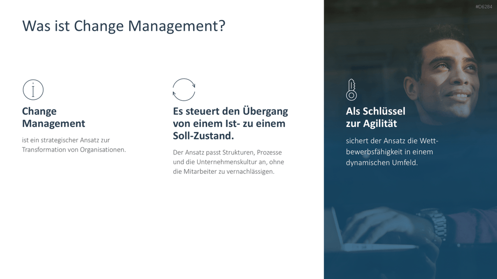 Change Management PowerPoint-Vorlage