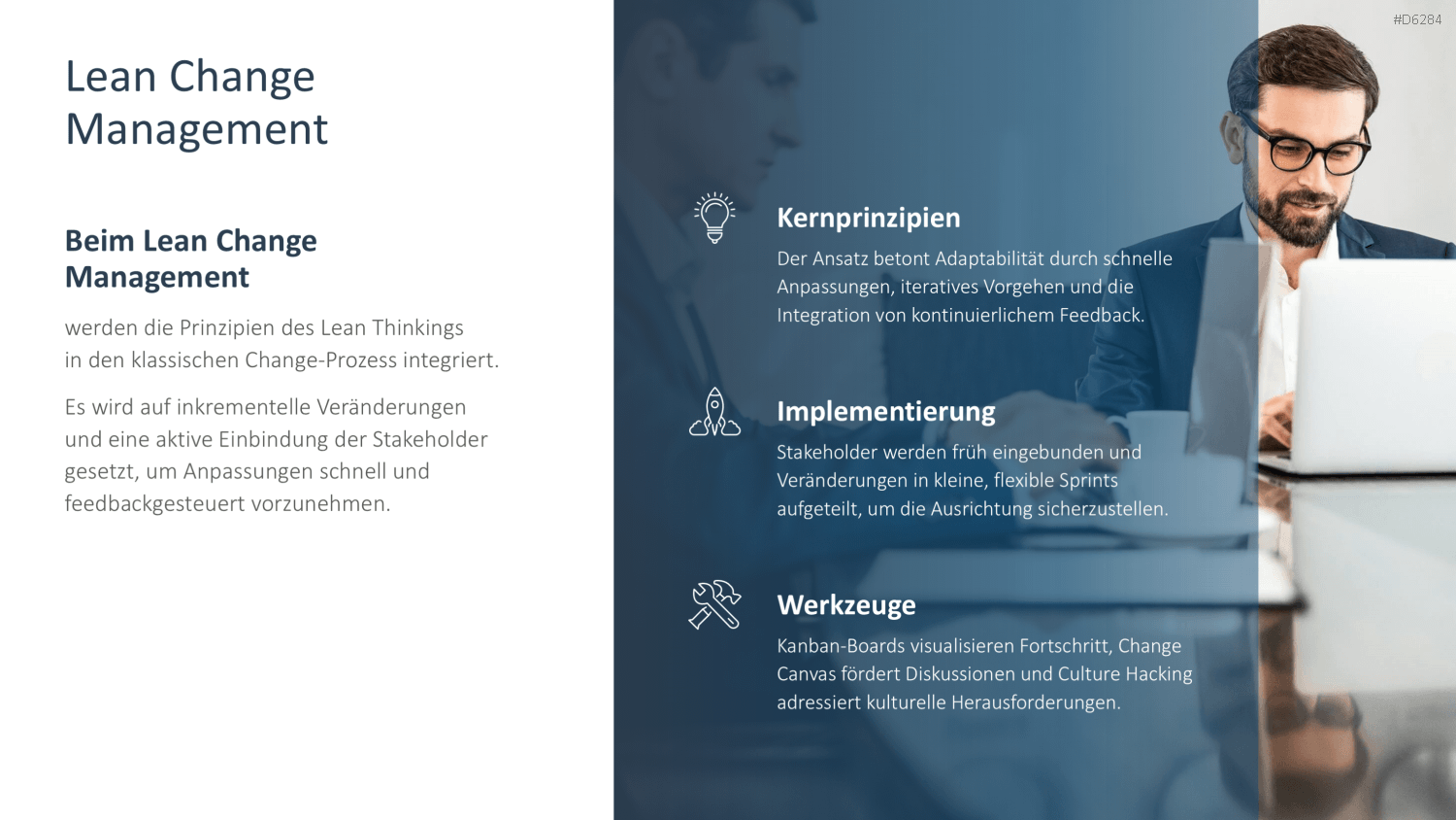 Change Management PowerPoint-Vorlage