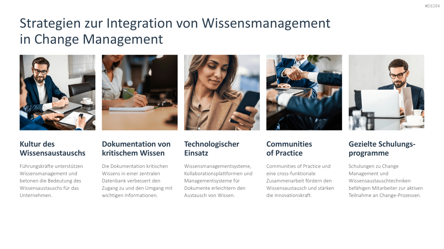 Change Management PowerPoint-Vorlage