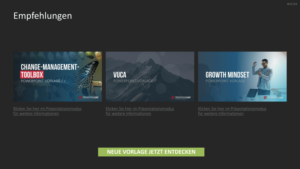 Change Management PowerPoint-Vorlage