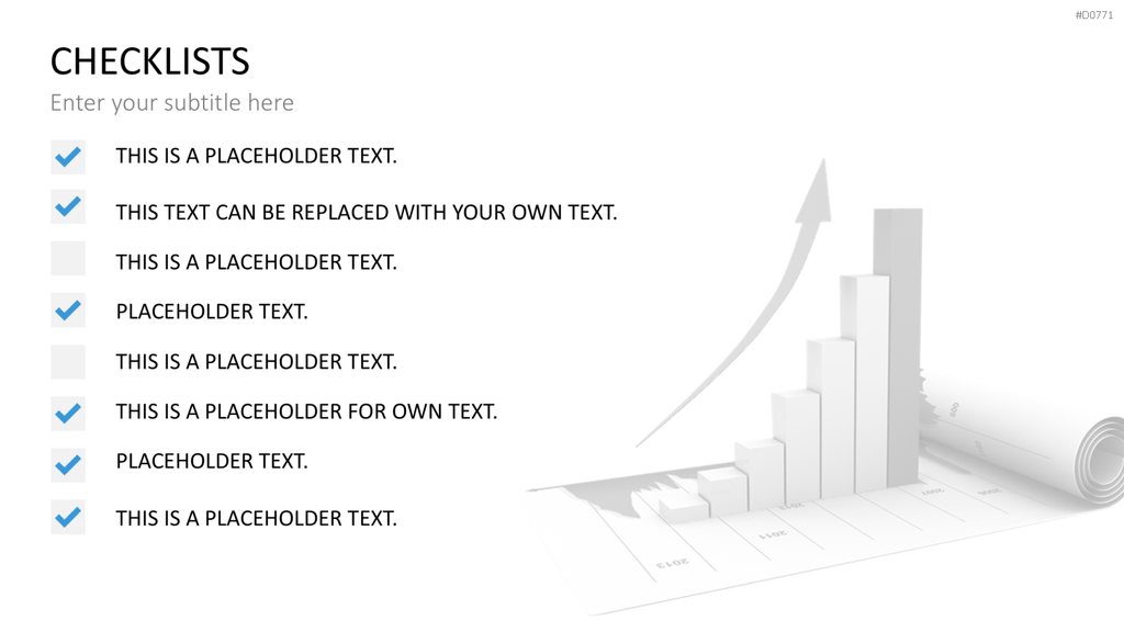 Checklisten und Bewertungen PowerPoint-Vorlage