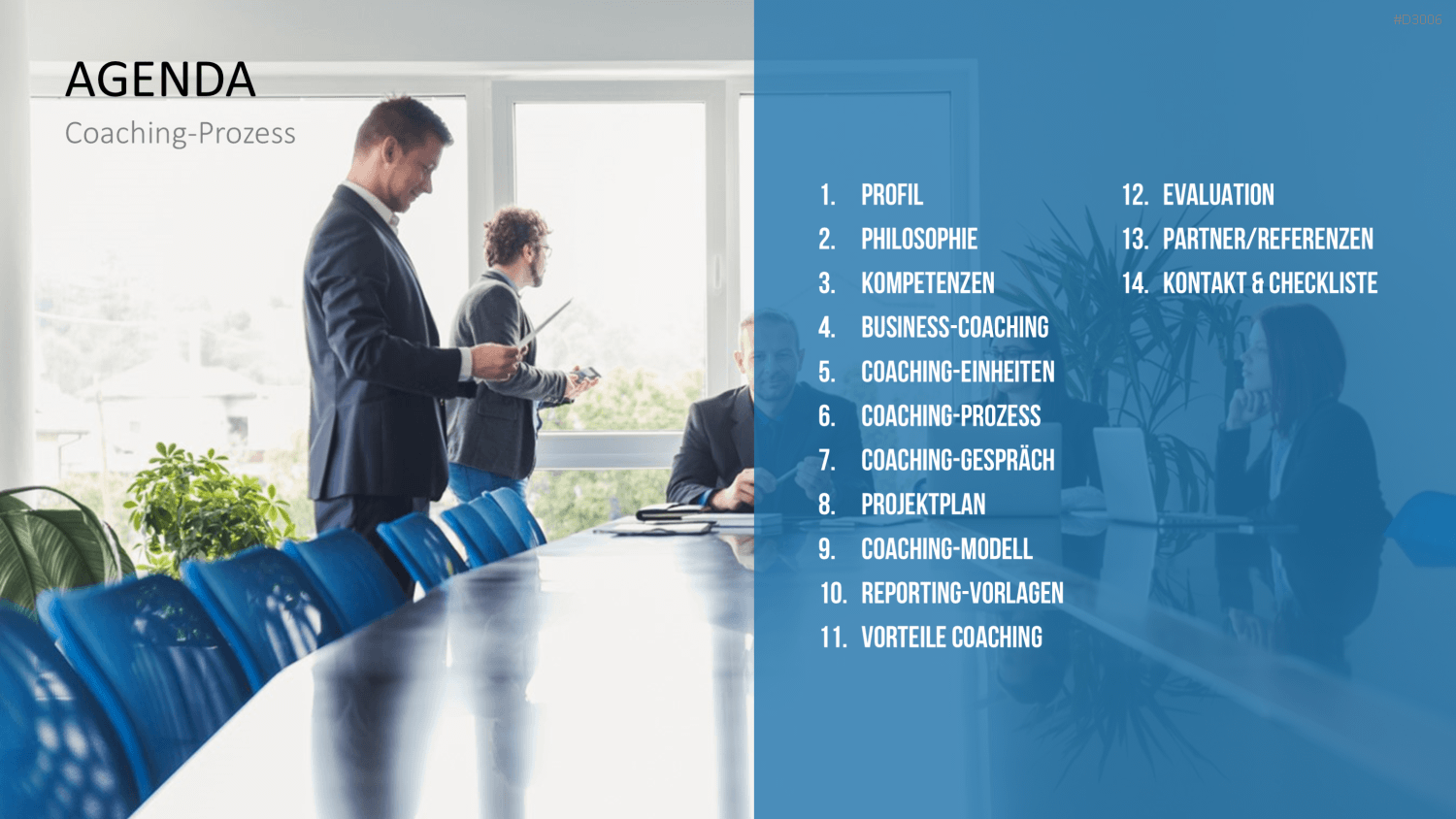 Coaching Process Toolbox PowerPoint-Vorlage