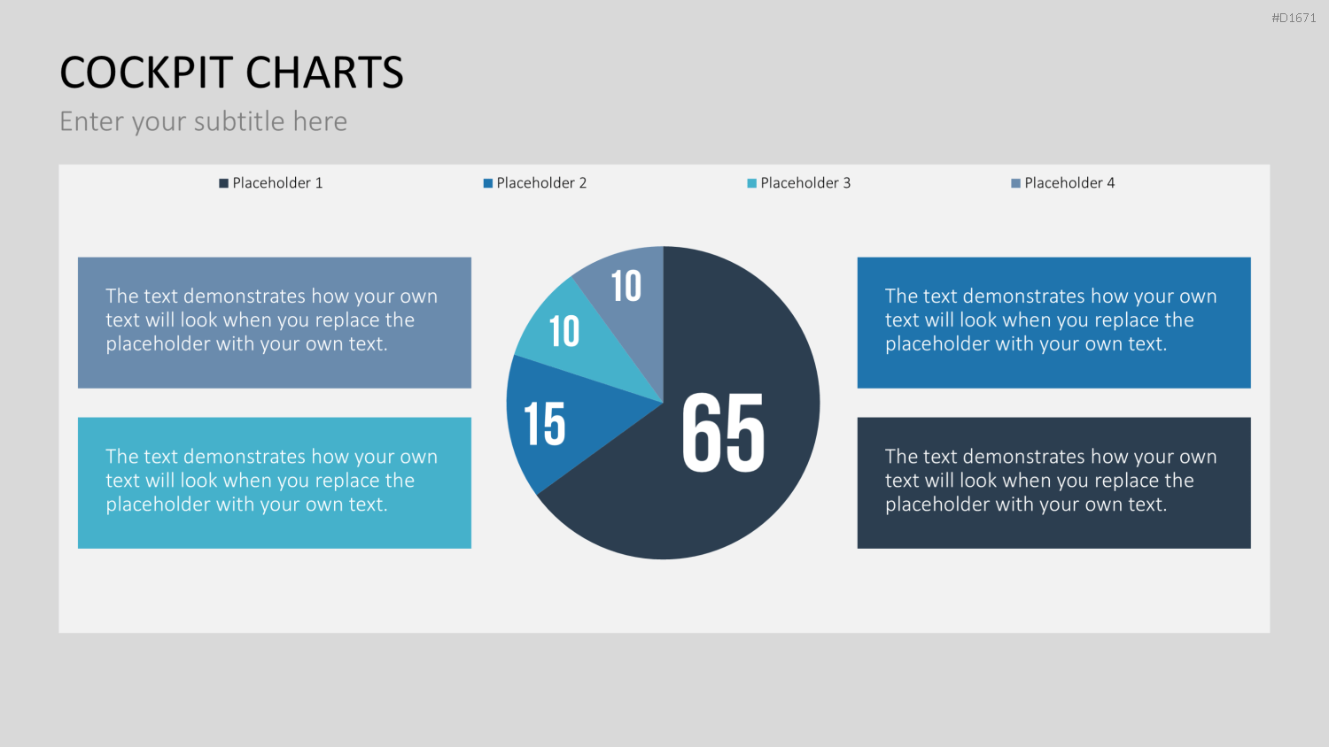 Cockpit-Charts PowerPoint-Vorlage