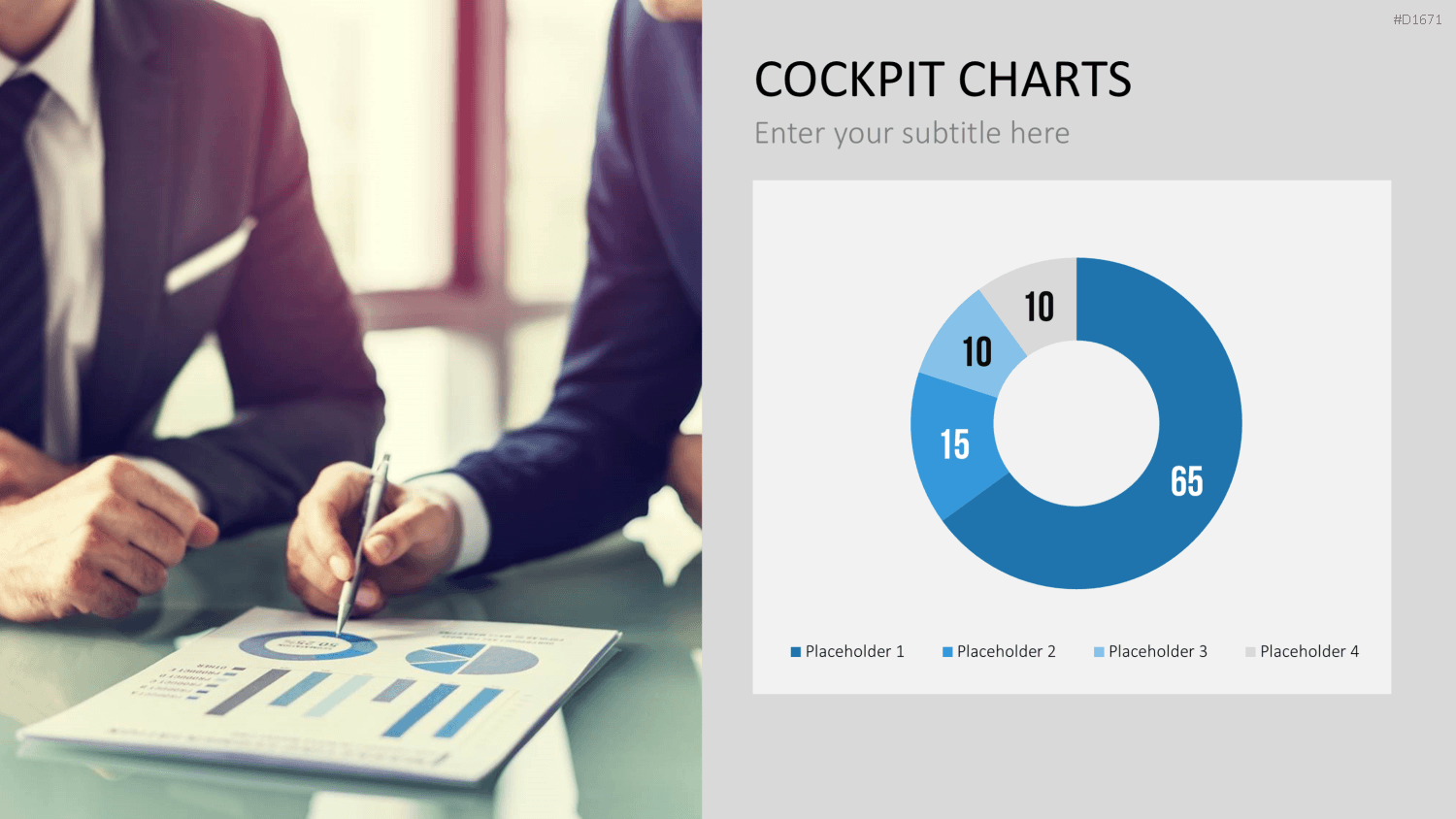 Cockpit-Charts PowerPoint-Vorlage
