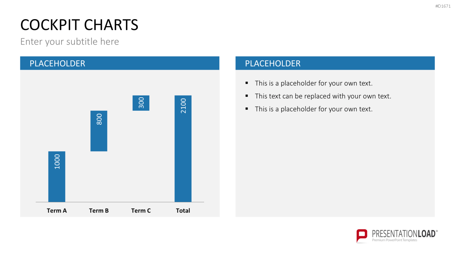 Cockpit-Charts PowerPoint-Vorlage