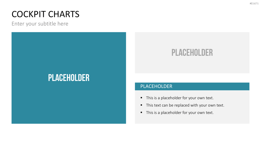 Cockpit-Charts PowerPoint-Vorlage