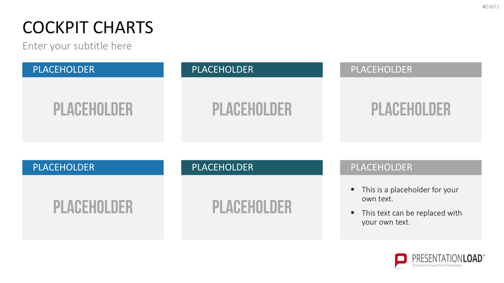 Cockpit-Charts PowerPoint-Vorlage