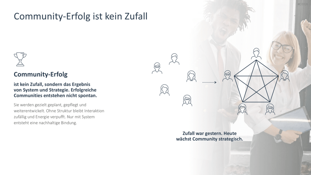 Community Management PowerPoint-Vorlage